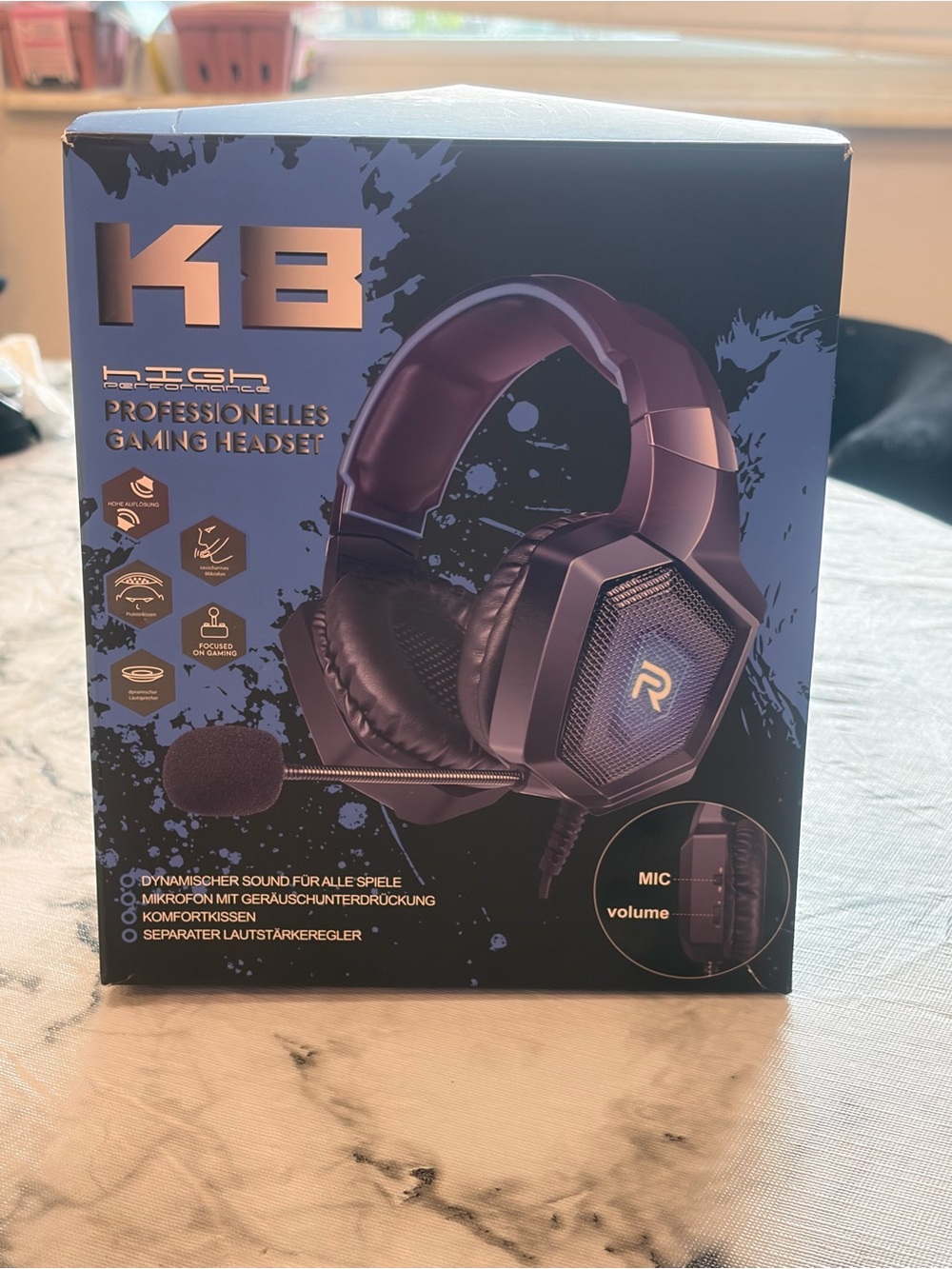 Professional Gaming Headset - Black